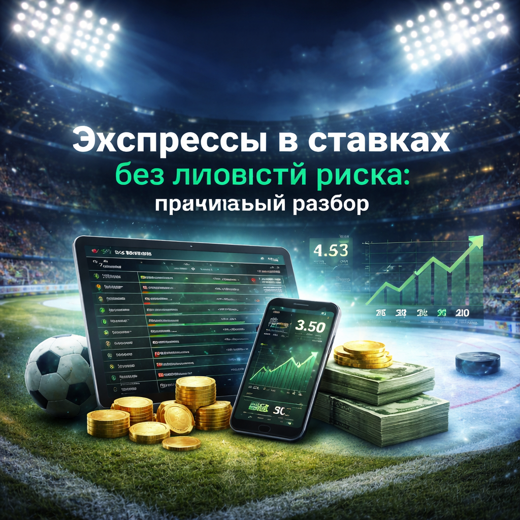 Экспрессы в ставках без лишнего риска: практичный разбор